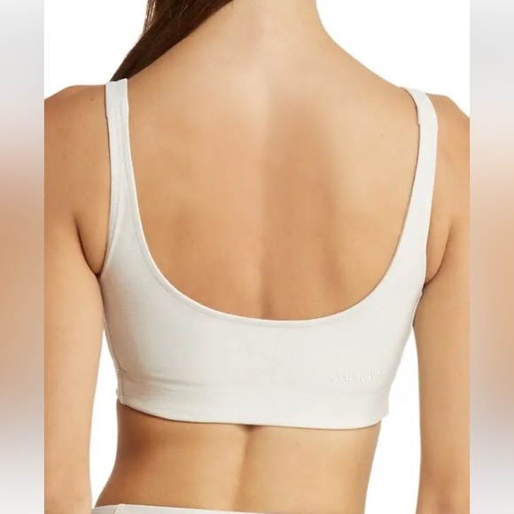 NWT Outdoor Voices FreeForm Scoop Bra in Milk Stone - Picture 5 of 11